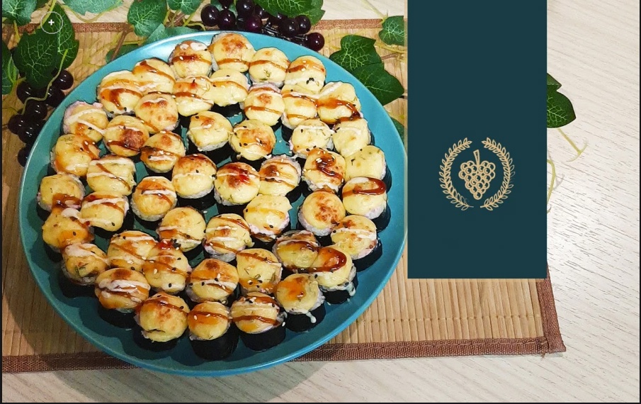 Сет запеченный маки