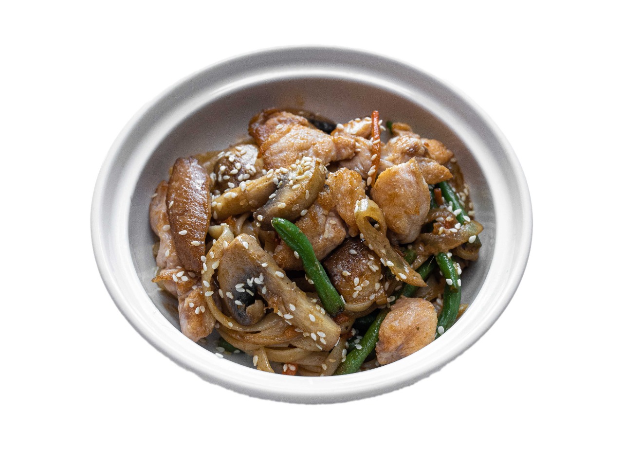 WOK Том Ям с курицей и грибами