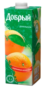 Сок Апельсин 1л