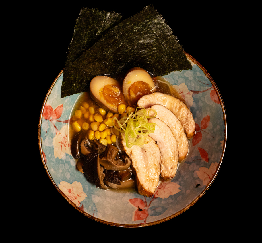 Рамен с курицей