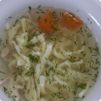 Куриная лапша