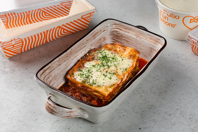 Мясная лазанья