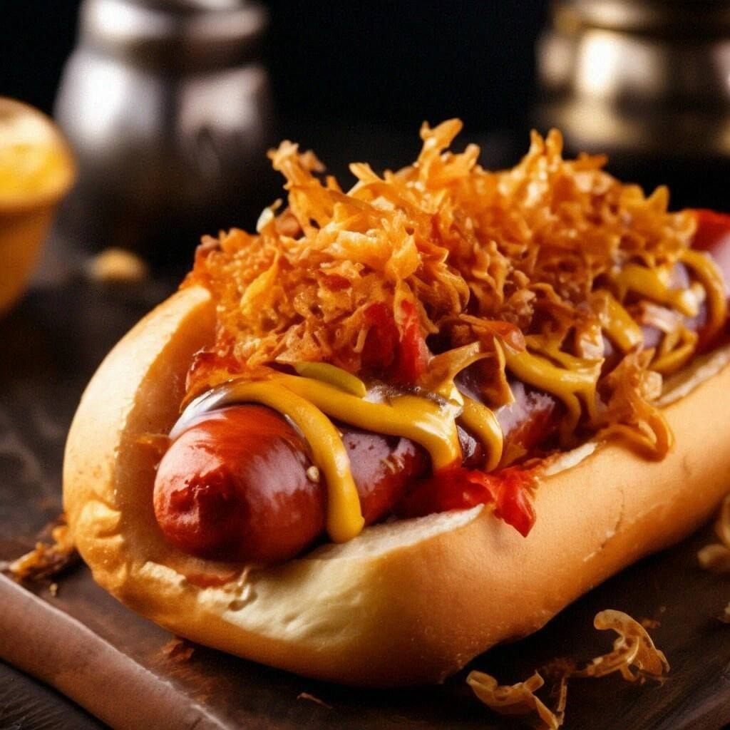 Хот-дог студенческий острый