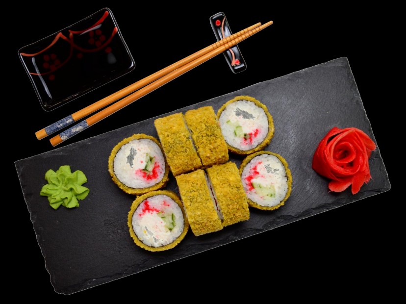 Ролл в темпуре Кани хот