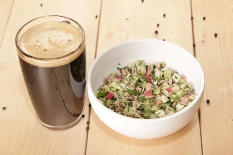 Окрошка на квасе