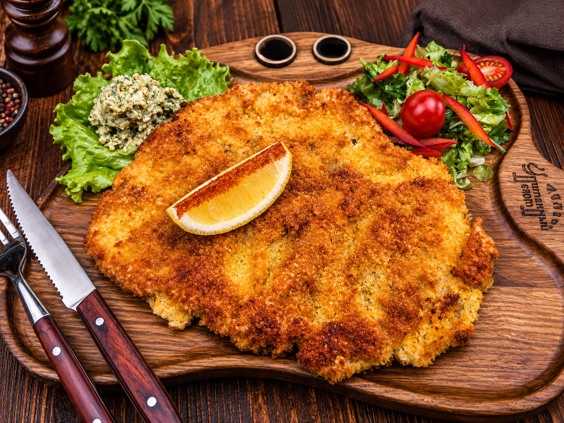 Венский шницель из свинины