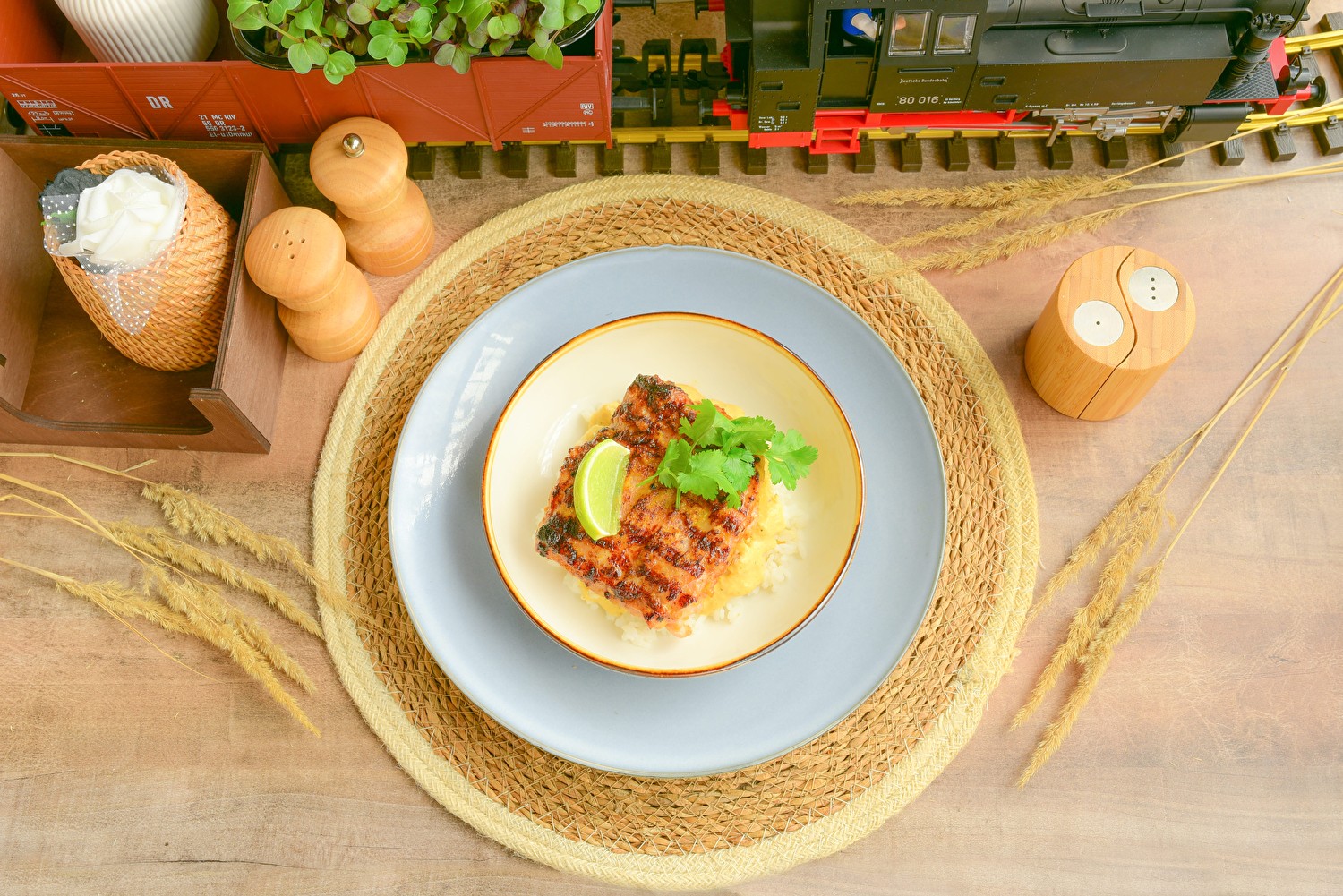 Курица «Пири-пири» с рисом