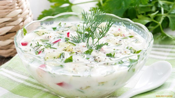 Окрошка (на кефире) 300г.