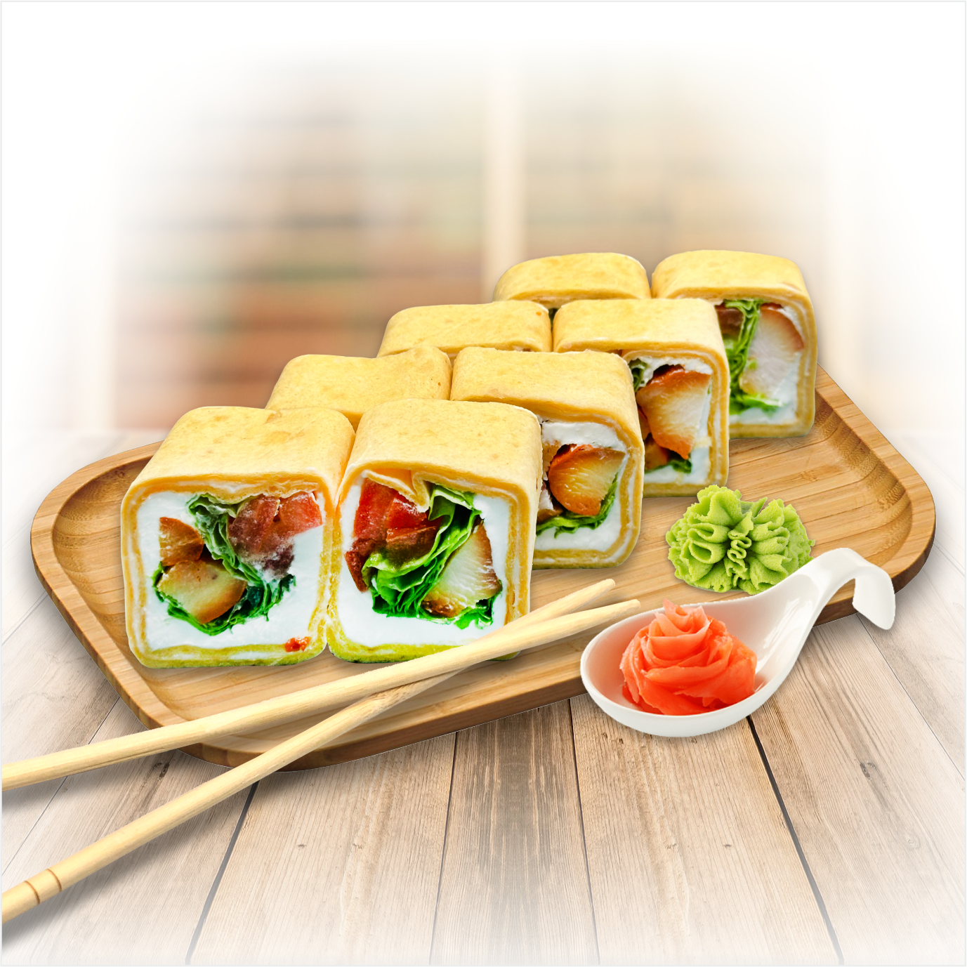 Ролл Тортилья с курицей 8шт