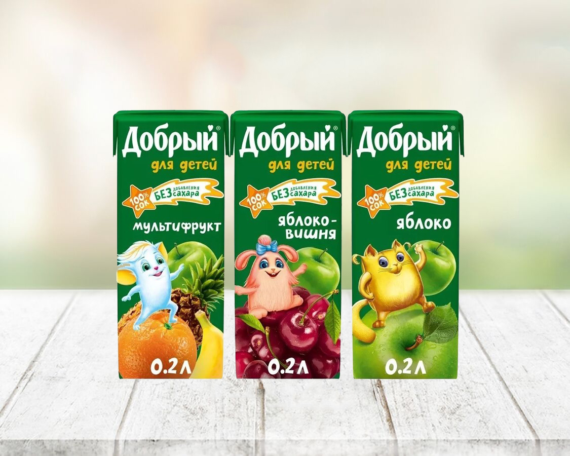 Сок "Добрый" 0,2 л