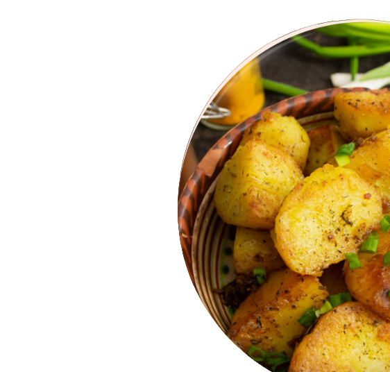 Картофель черри, обжаренный