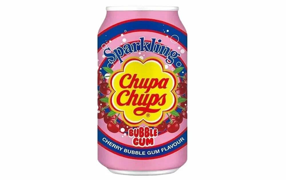 Напиток Чупа чупс бабл-гам черри 0.345мл