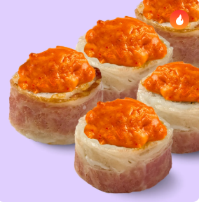 Запечённый с беконом