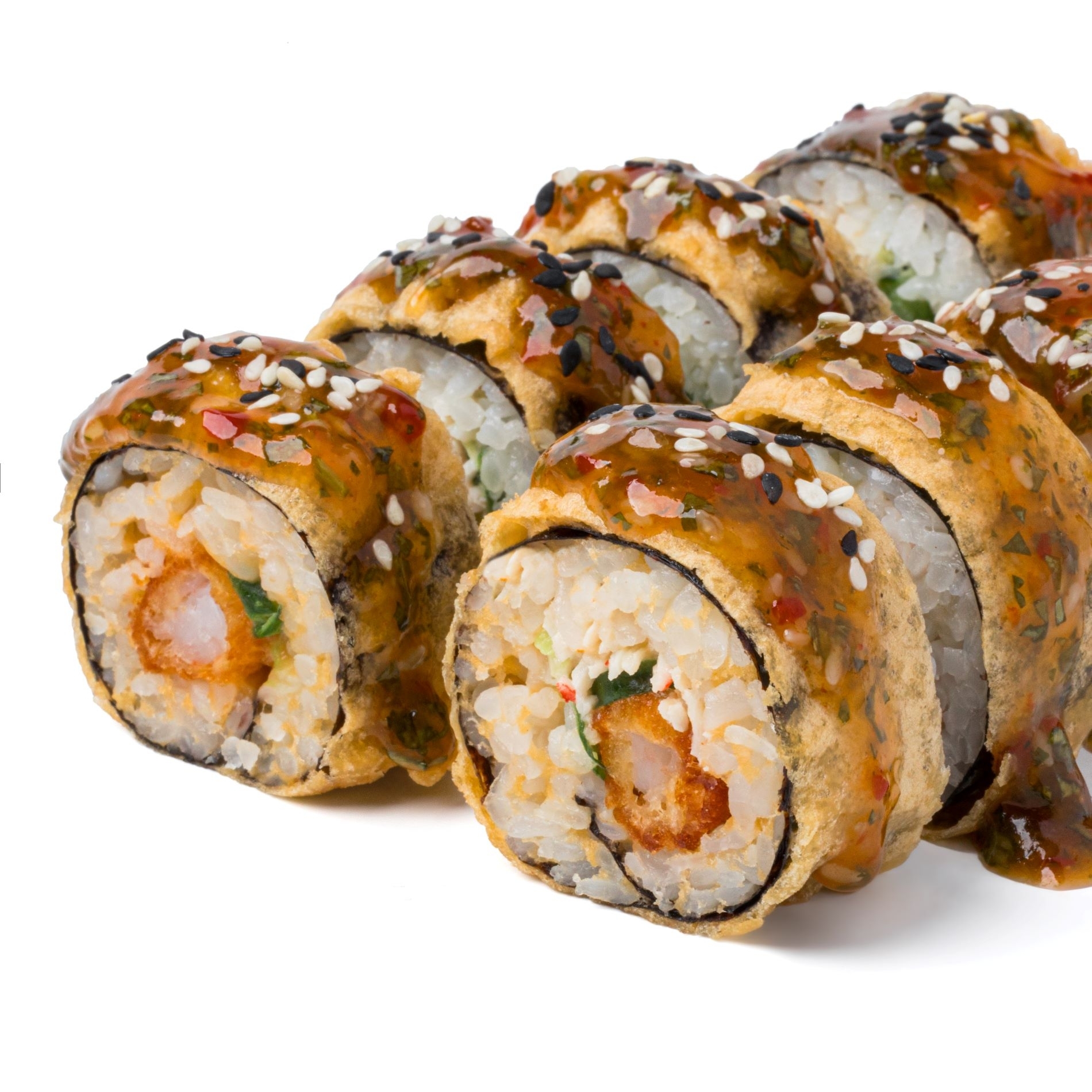 Темпура с креветкой