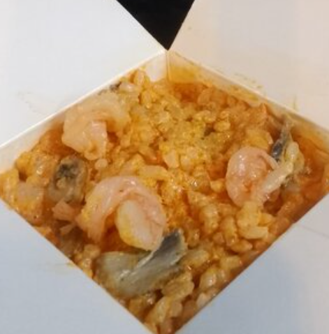 Паста с креветкой Том ям (рис)