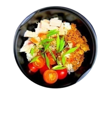 Поке с курицей 