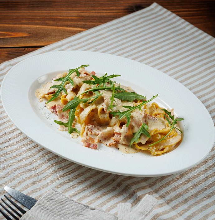 Тальятелле а-ля Карбонара