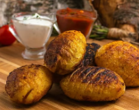 Картофель на мангале