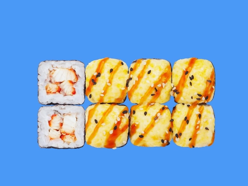 Запечённый мини унаги