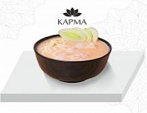 Сливочный мисо суп с креветкой