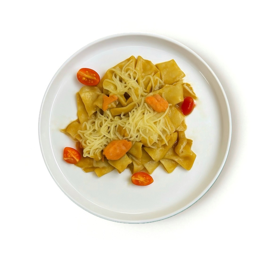 Паста «Феттуччине лососем»