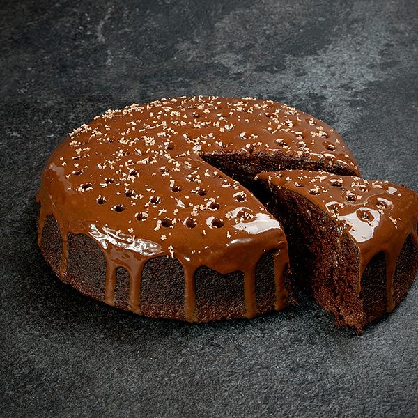 Кусок шоколадного пирога