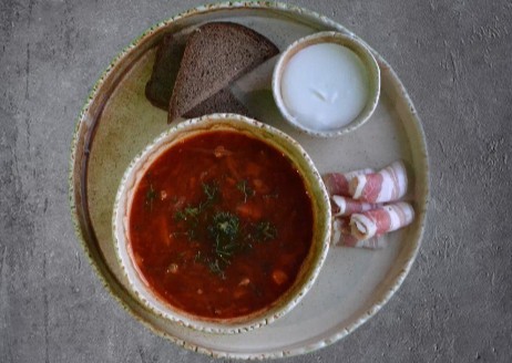 Мамин борщ с телятиной