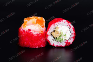 Запеченный с креветкой