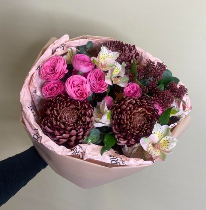 Букет тёплые слова