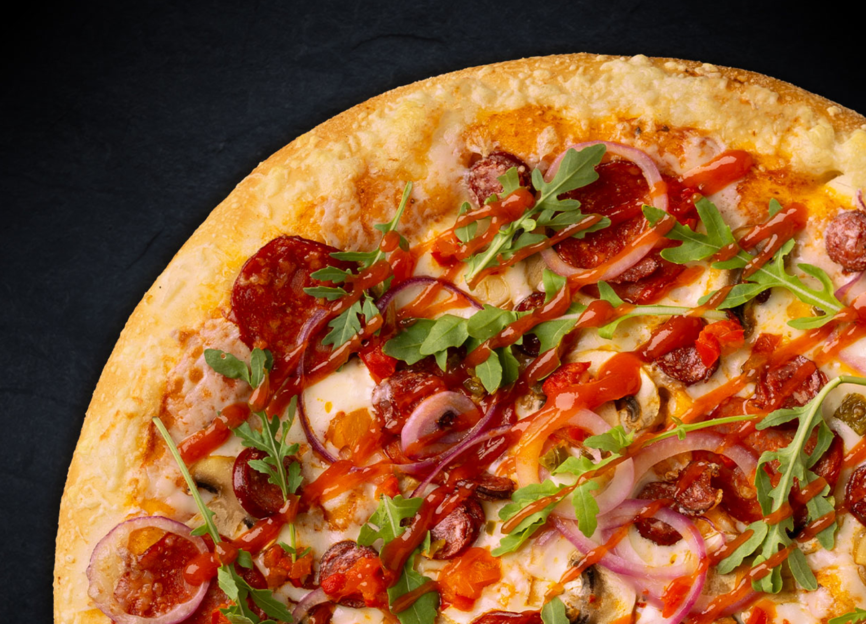 Горыныч 30 см (толстое с сыром)