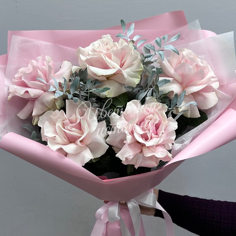 Букет роз «Нежный-нежный»