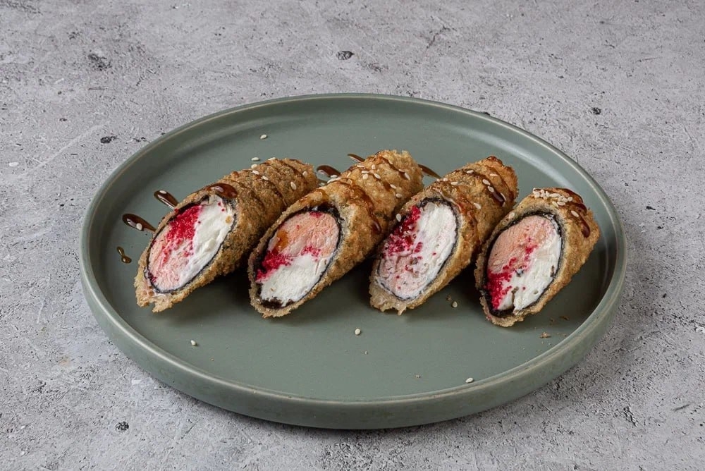 Стрипсы с лососем