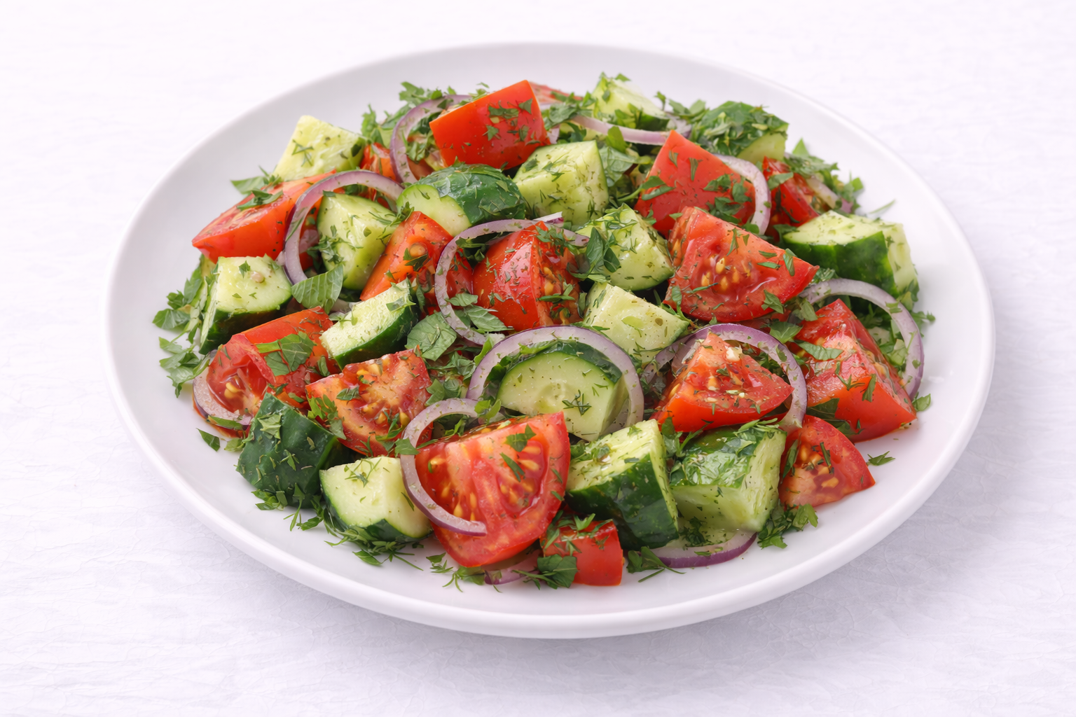 Салат из свежих овощей