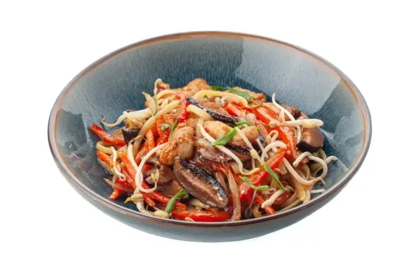 Вок сливочный Курица, большой