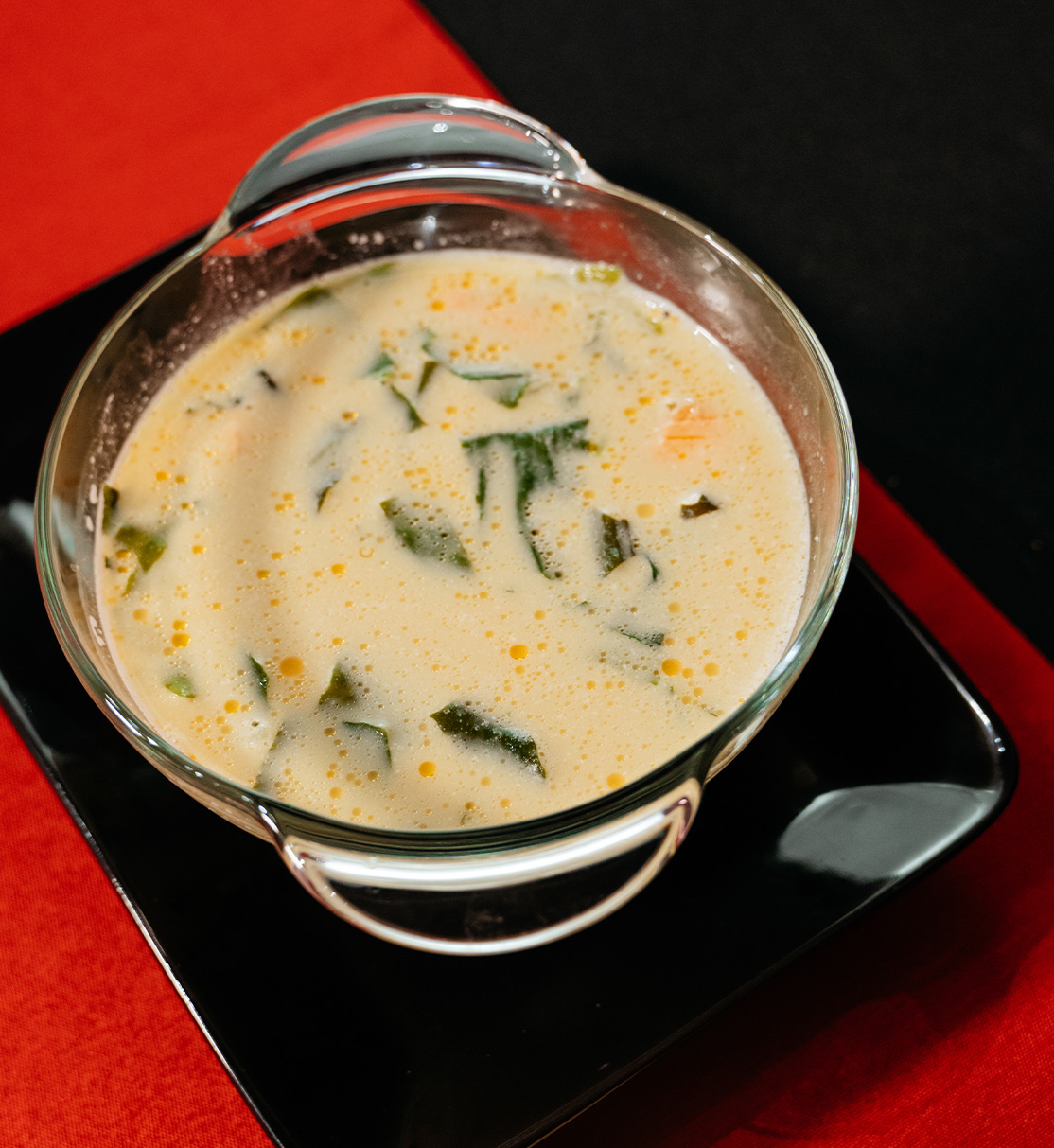 Суп сливочный с лососем