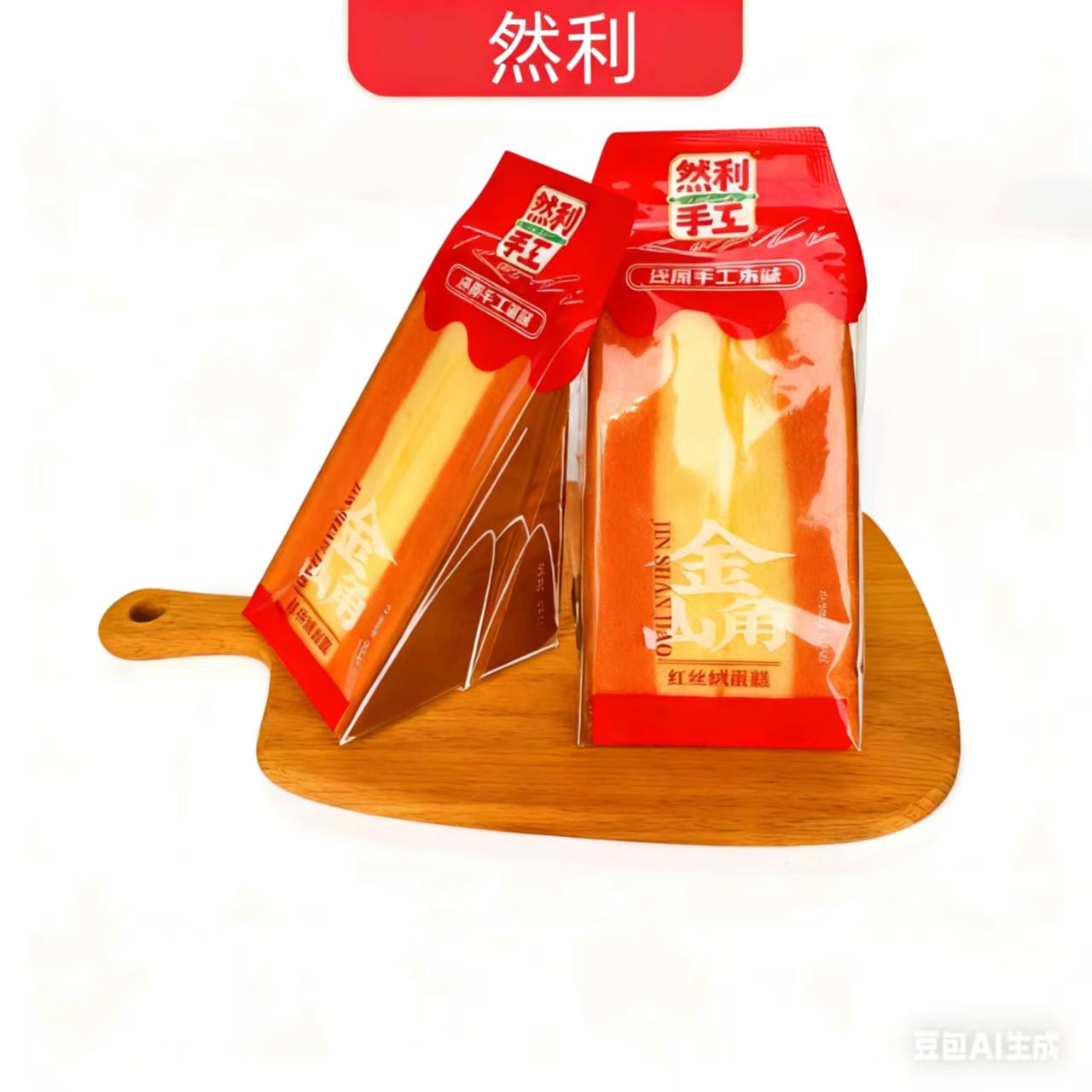 Китайское пирожное Красный Бархат