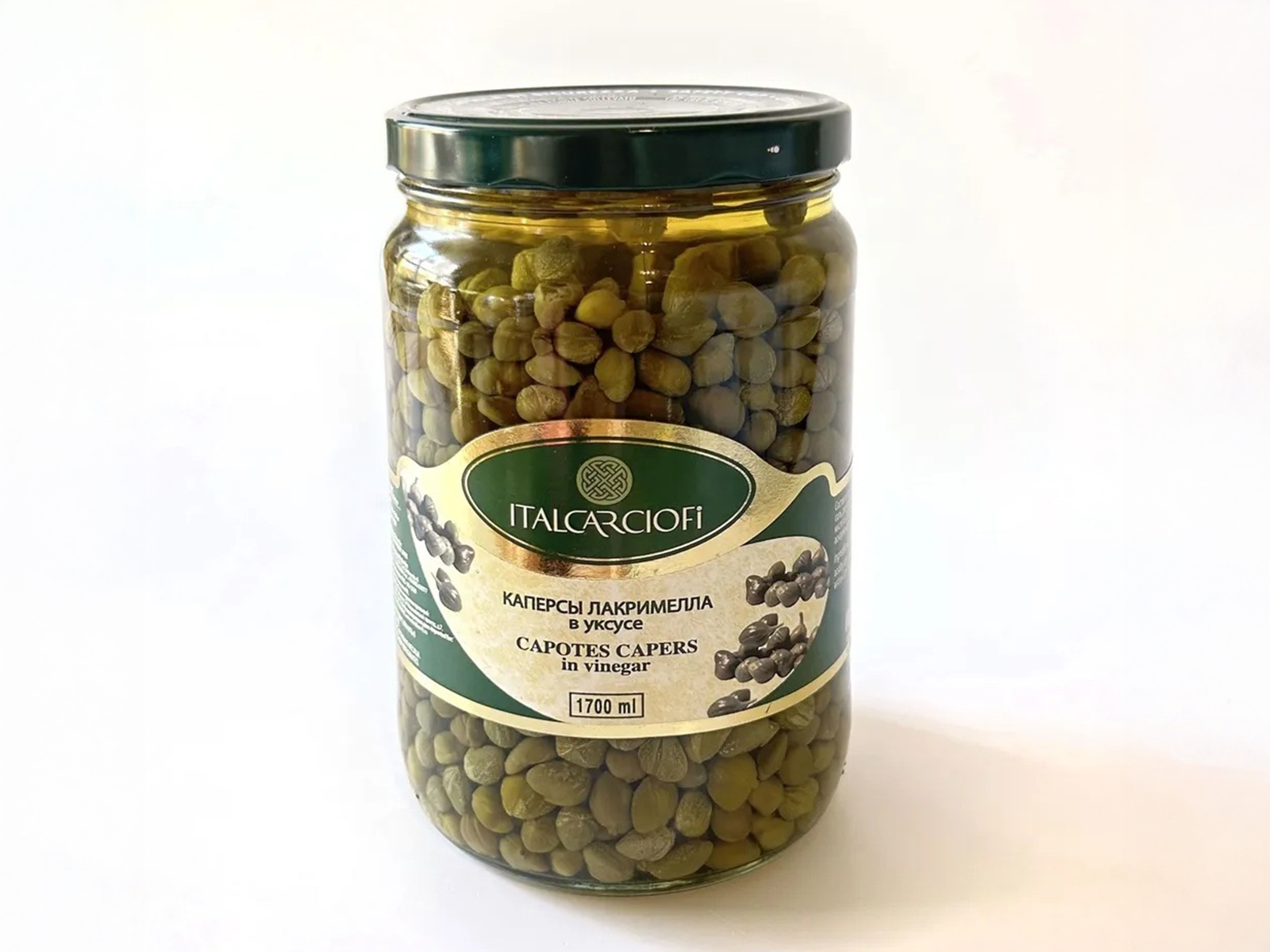 Каперсы лакримелла в уксусе ItalCarciofi