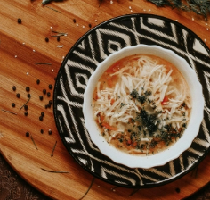 Суп лапша с курицей