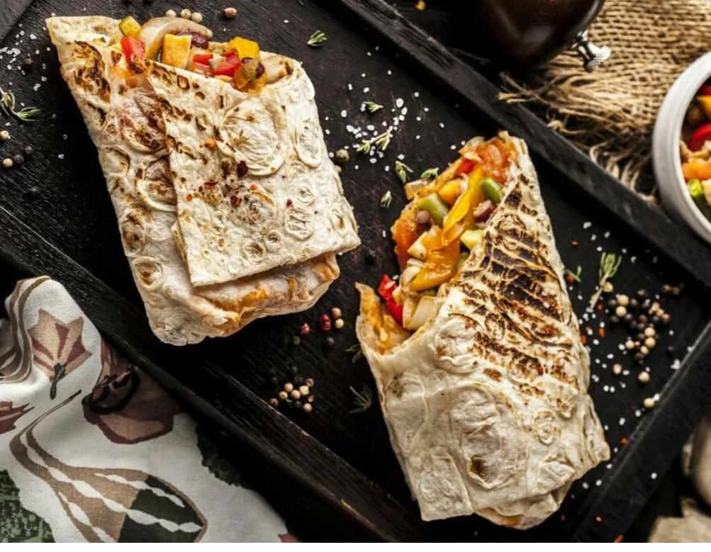 Шаурма с рваной курицей