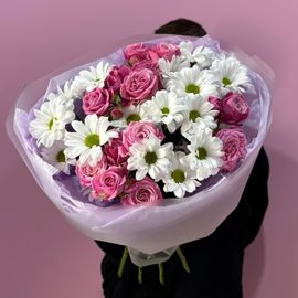 Леди бомбастик с ромашками