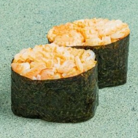 Гункан креветка спайси