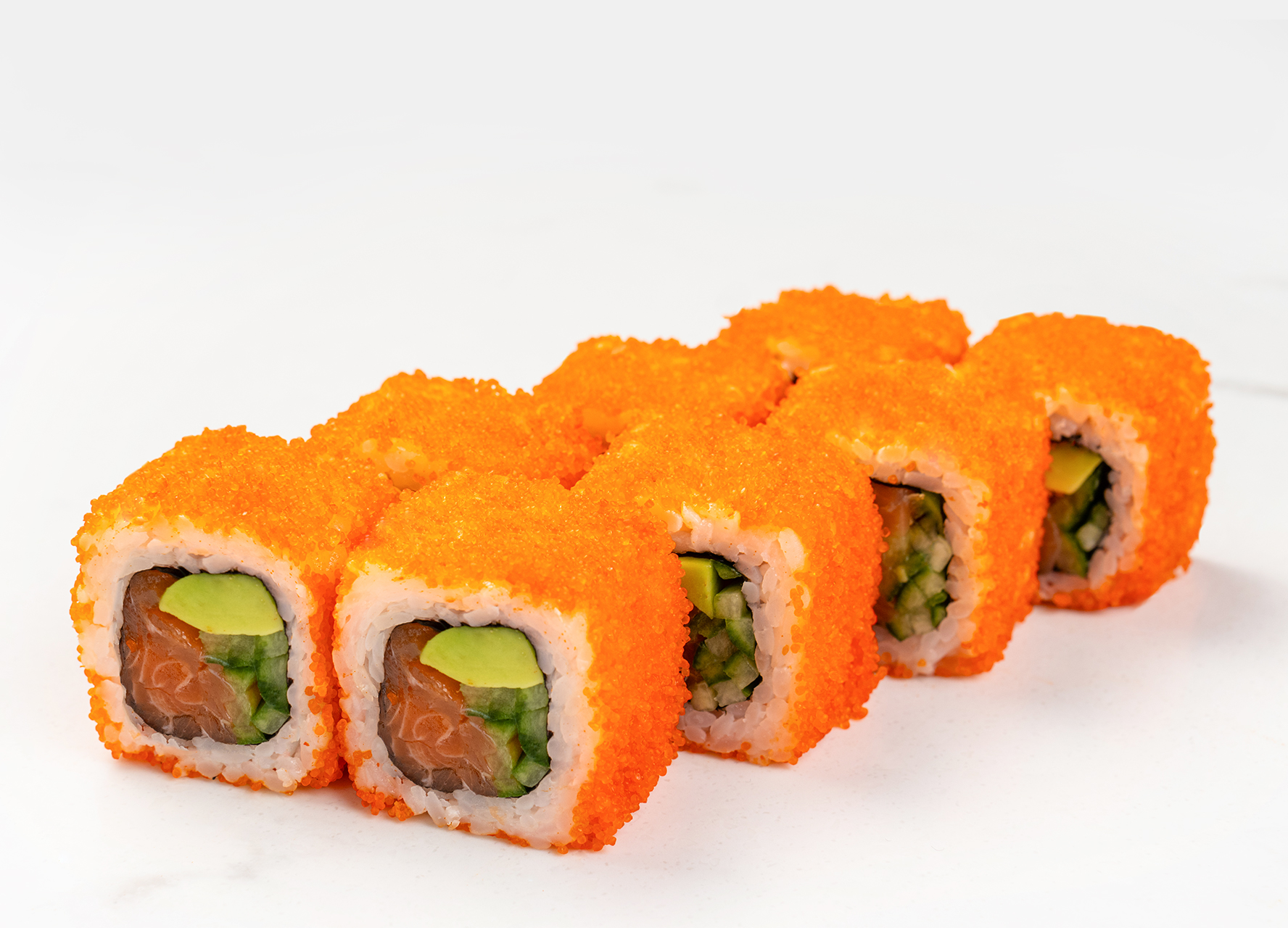 Калифорния с лососем