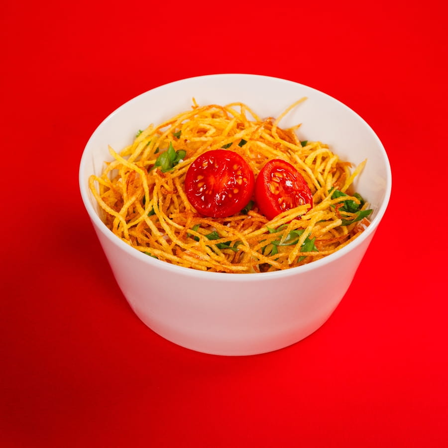 Салат с картофелем пай