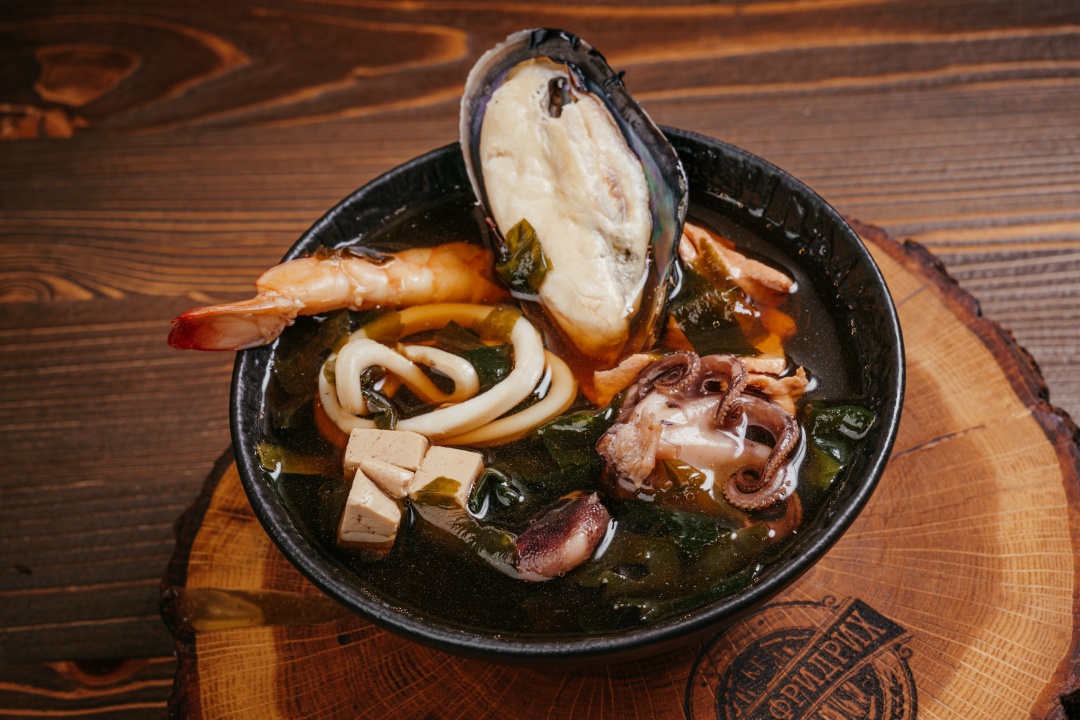 Суп с морепродуктами