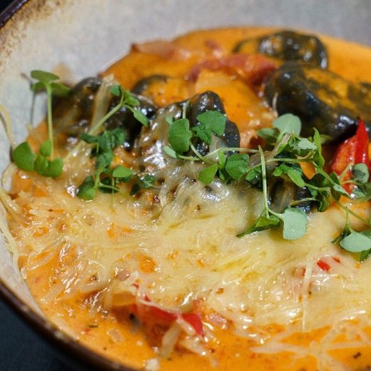 Ньокки в сливочно-томатном соусе