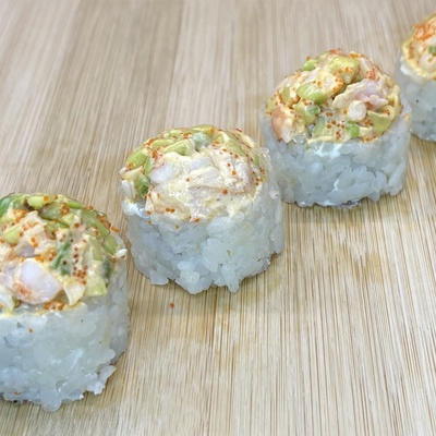 Лава с креветкой 4шт