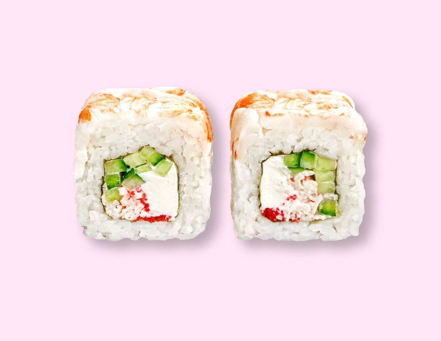 Филадельфия люкс с креветкой