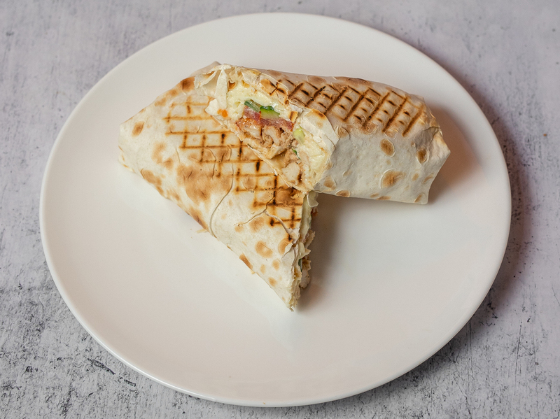 Шаурма сырная с курицей большая