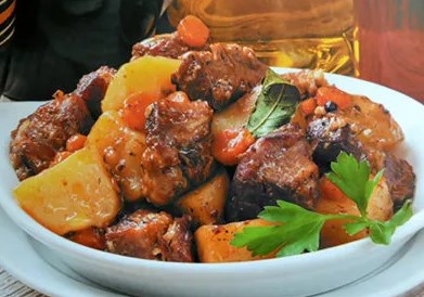 Говядина с картофелем