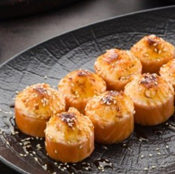 Ролл Запеченная Филадельфия с креветкой